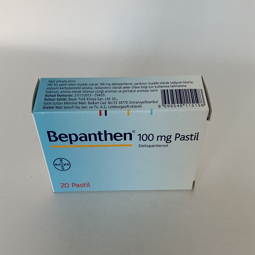 bepanthen-pastil-ilacinin-etkin-maddesi-nedir