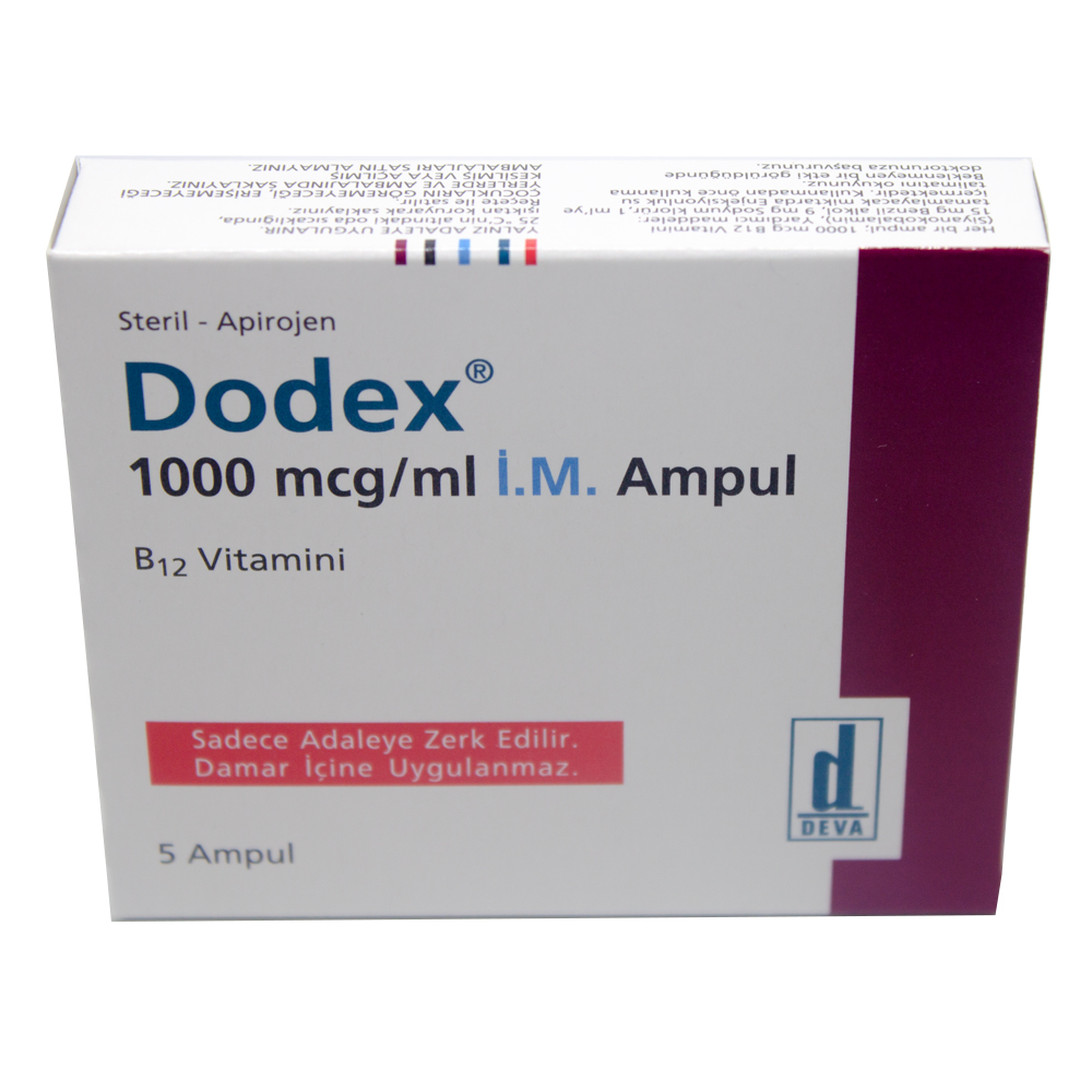 dodex-1000-mcg-ml-5-ampul-ilacinin-2023-fiyati-nedir