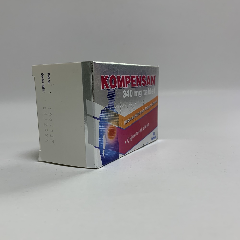 kompensan-340-mg-60-tablet