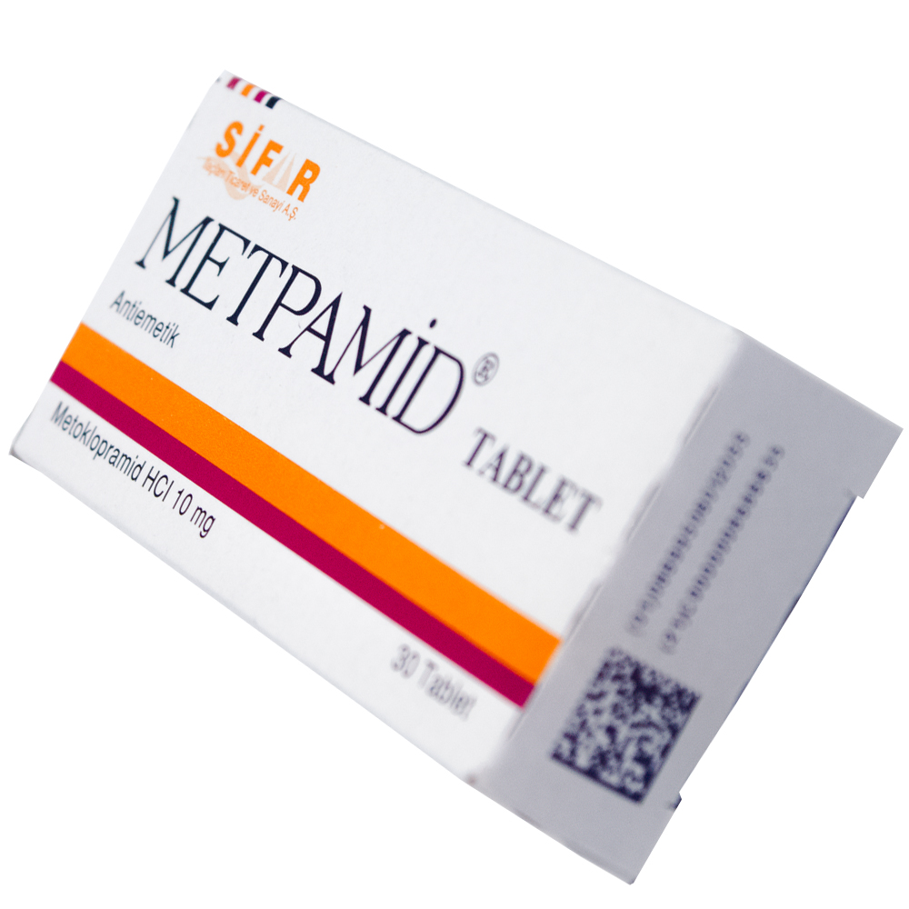 Metpamid 10 MG 30 Tablet İlacının Etkin Maddesi Nedir? İlaçlar